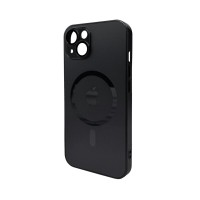 Чохол для смартфона AG Glass Matt Frame Color MagSafe Logo for Apple iPhone 13 Graphite Black