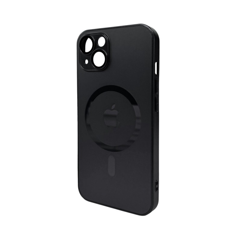 Чохол для смартфона AG Glass Matt Frame Color MagSafe Logo for Apple iPhone 13 Graphite Black