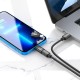 Кабель-перехiдник HOCO UA17 iP Male to Type-C female USB2.0 adapter Black