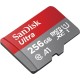 microSDXC (UHS-1) SanDisk Ultra 256Gb class 10 A1 (120Mb/s)