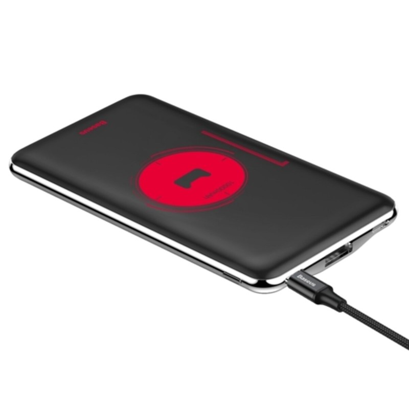 Зовнішній акумулятор Baseus Simbo Smart Power Bank 10000mAh Black