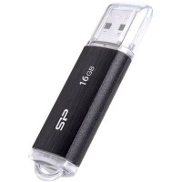 Flash SiliconPower USB 2.0 Ultima U02 16Gb Black
