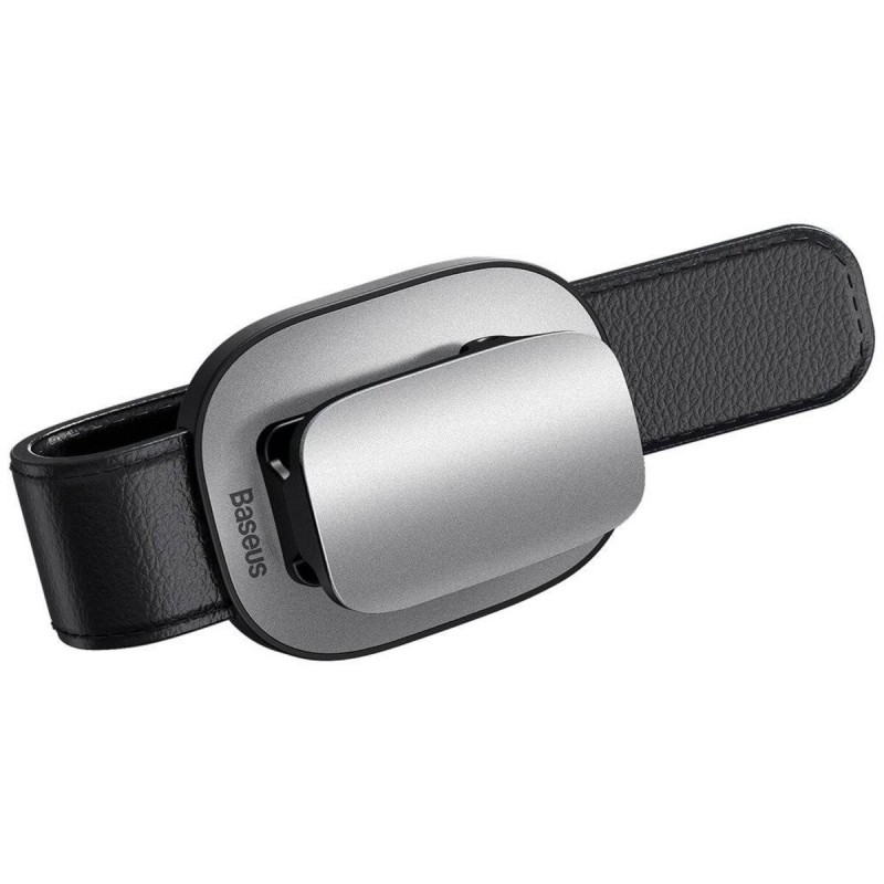Автомобільний тримач для окулярів Baseus Platinum Vehicle eyewear clip (clamping type) Silver