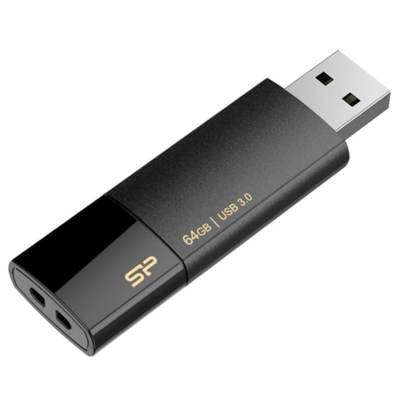 Flash SiliconPower USB 3.0 Blaze B05 64Gb Black