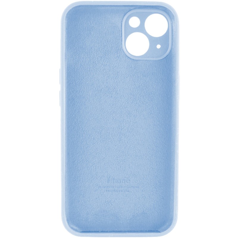 Чохол для смартфона Silicone Full Case AA Camera Protect for Apple iPhone 14 27,Mist Blue
