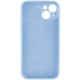 Чохол для смартфона Silicone Full Case AA Camera Protect for Apple iPhone 14 27,Mist Blue