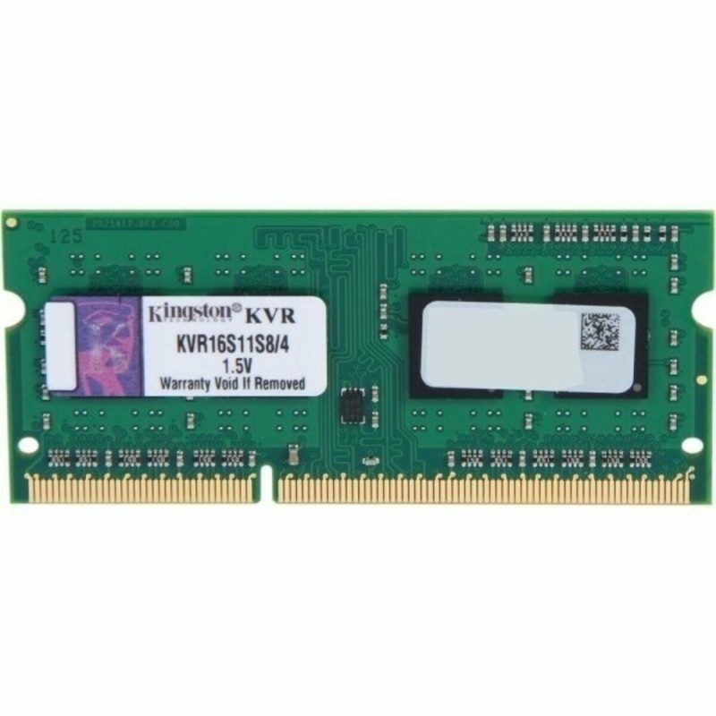 DDR3 Kingston 4GB 1600MHz CL11 SODIMM (KVR16S11S8/4)