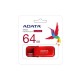 Flash A-DATA USB 2.0 AUV 240 64Gb Red