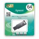 Flash Apacer USB 3.1 AH360 64GB Ashy