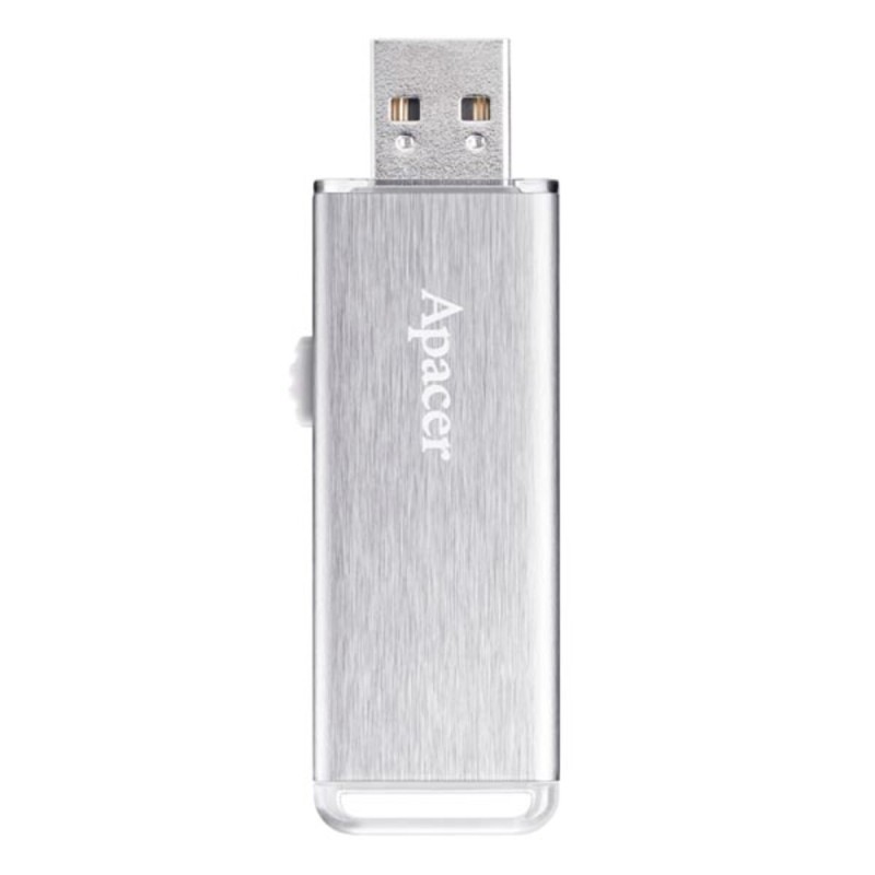 Flash Apacer USB 2.0 AH33A 16Gb Metal silver
