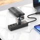 Кабель-перехiдник HOCO HB25 Easy mix 4-in-1 converter(Type-C to USB3.0+USB2.0*3) Black