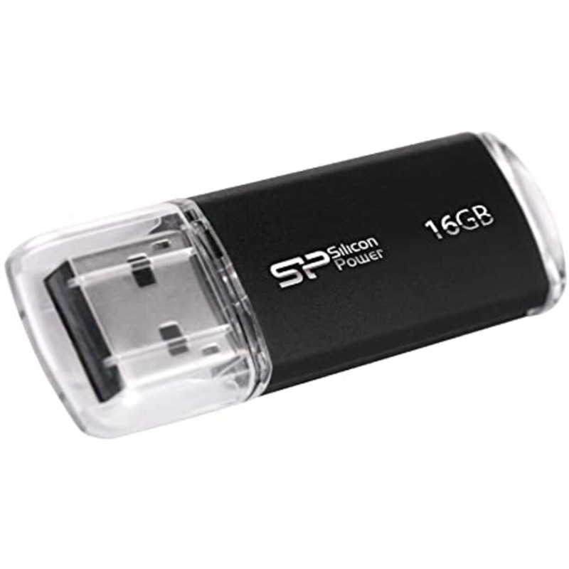 Flash SiliconPower USB 2.0 Ultima II - I series 16Gb Black