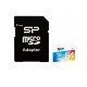 microSDXC (UHS-1 U1) SiliconPower Elite Color 64Gb class 10 A1 V10 (adapter SD)