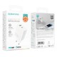 Мережевий зарядний пристрій BOROFONE BA75A Powerful dual port PD30W+QC3.0 charger White