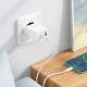 Мережевий зарядний пристрій BOROFONE BA75A Powerful dual port PD30W+QC3.0 charger White