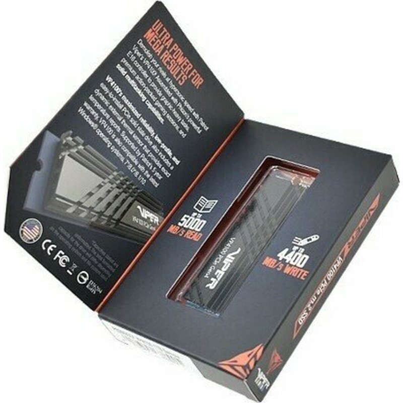 SSD M.2 Patriot Viper VP4100 2TB NVMe 2280 PCIe 3.0 4700/4200 3D TLC