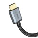 Кабель HOCO US03 HDTV 2.0 Male to Male 4K HD data cable(L=3M) Black