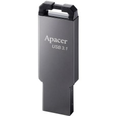 Flash Apacer USB 3.1 AH360 16Gb metal Ashy