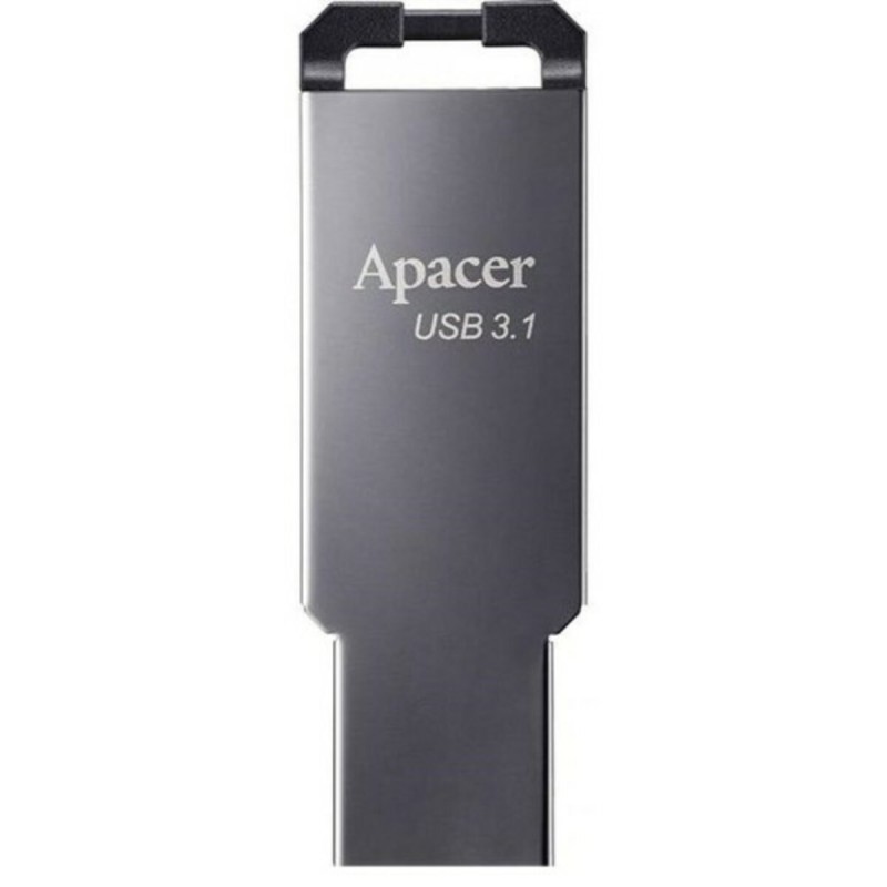 Flash Apacer USB 3.1 AH360 16Gb metal Ashy