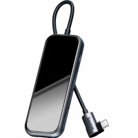 USB-Hub Baseus Multi-functional HUB (Type-C to 4xUSB2.0) Deep gray