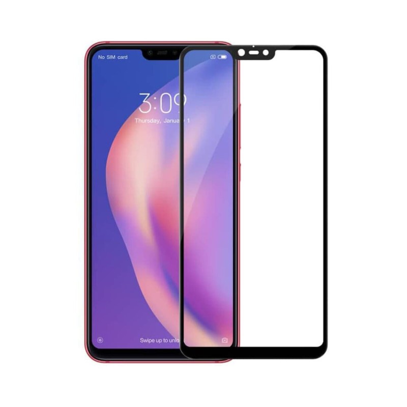 Захисне скло Avantis Full Glue Xiaomi Mi8 Lite/Mi8x Black