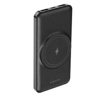 Зовнішній акумулятор BOROFONE BJ12 Leader magnetic wireless fast charging power bank 10000mAh Black