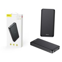 Зовнішній акумулятор Baseus M36 Wireless Charger Powerbank 10000mAh Black