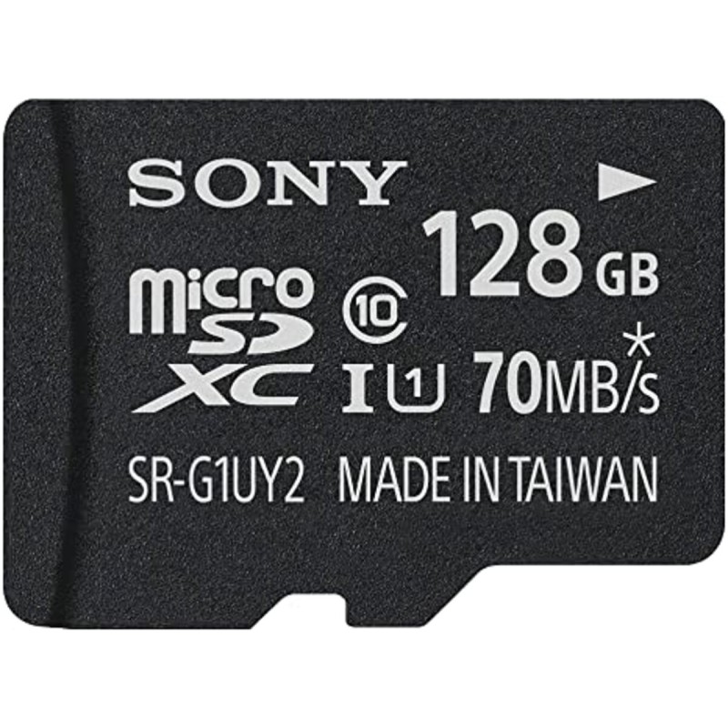 microSDXC (UHS-1 U1) Sony 128Gb class 10 (90MB/s) (adapter SD)