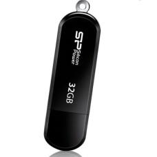 Flash SiliconPower USB 2.0 LuxMini 322 32Gb Black