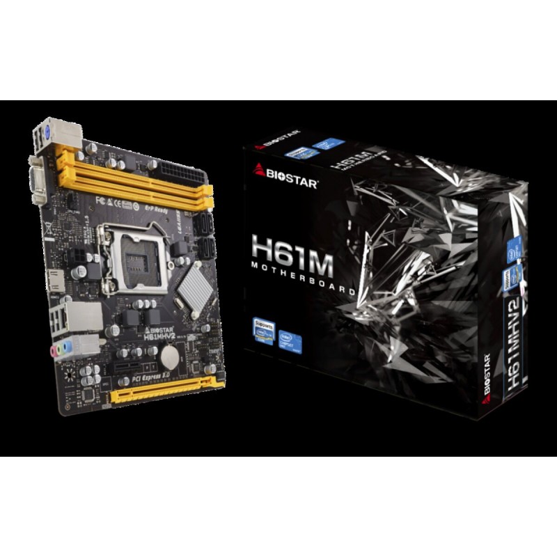 Материнська плата Biostar H61(s1155,  intel H61, PCI-Ex16)