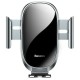 Тримач для мобiльного Baseus Smart Car Mount Cell Phone Holder Silver