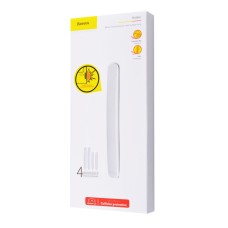 Захисні накладки Baseus Streamlined car door bumper strip White