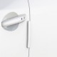 Захисні накладки Baseus Streamlined car door bumper strip White