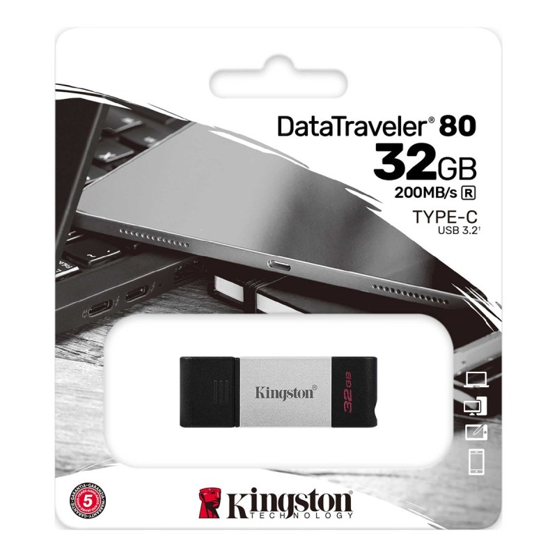 Flash Kingston USB 3.2 DT 80 32GB Type-C