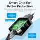 Зарядний пристрій Vention Two-Port USB(A+A) Wall Charger (18W/18W) EU-Plug Black (FBAB0-EU)