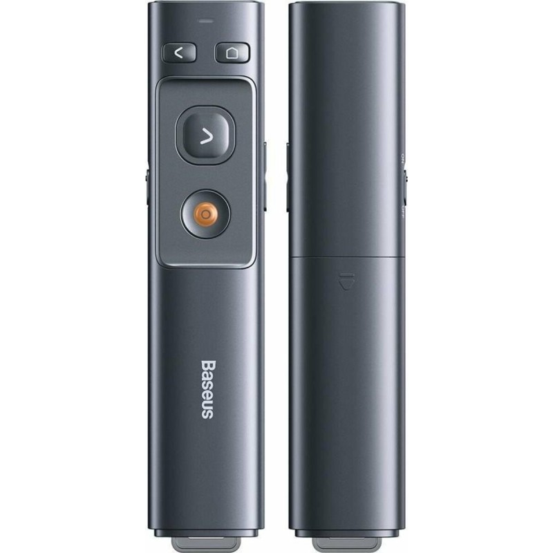 Лазерна указка Baseus Orange Dot Wireless Presenter (Red Laser) Grey (ACFYB-B0G)
