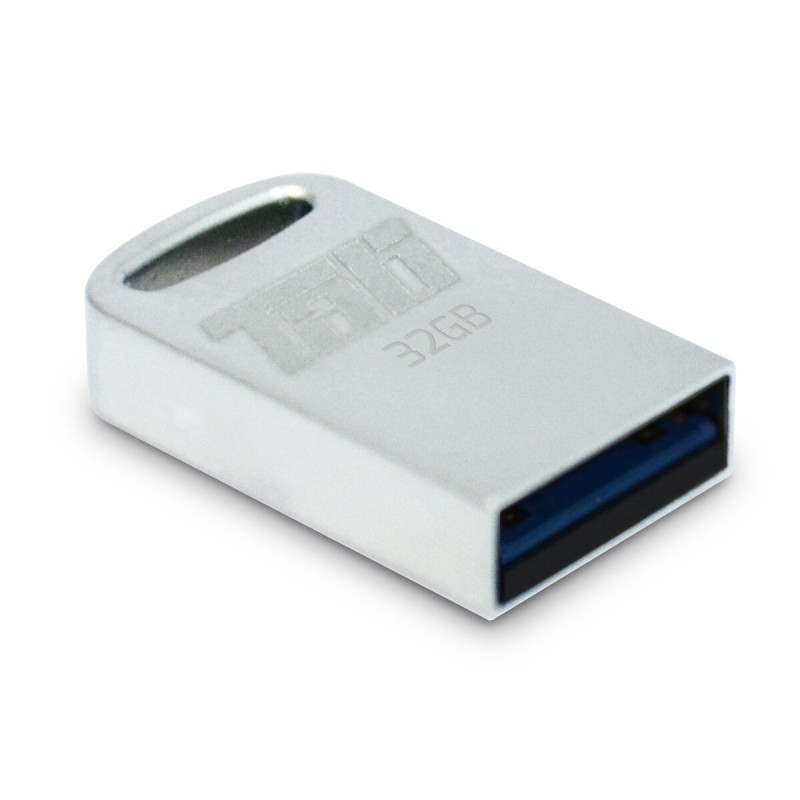 Flash Patriot USB 3.1 Lifestyle Tab 32GB (R-120Mb/s, W-15Mb/s) Metal/Silver