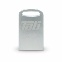 Flash Patriot USB 3.1 Lifestyle Tab 32GB (R-120Mb/s, W-15Mb/s) Metal/Silver
