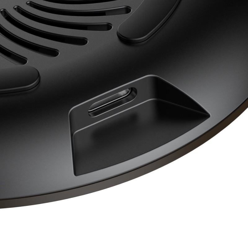 Бездротовий зарядний пристрій Baseus Whirlwind Desktop  Black