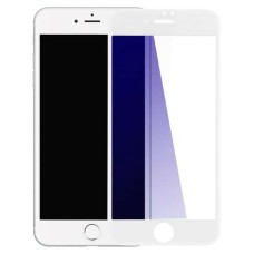 Захисне скло Baseus 0.23mm Anti-break All-screen Arc-surface Anti-bluelight For iP7/iP8 Plus White