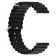 Ремінець для годинника Universal Ocean 22mm 2.Black
