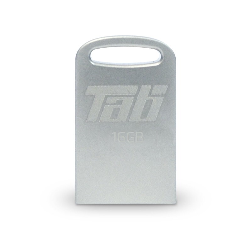 Flash Patriot USB 3.1 Lifestyle Tab 16GB (R-120Mb/s, W-15Mb/s) Metal/Silver