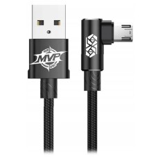Кабель Baseus MVP Elbow Type Cable USB For Micro 2A 1m Black