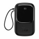 Зовнішній акумулятор Baseus Qpow Digital Display quick charging 20000mAh 22.5W(Type-C Cable)Black