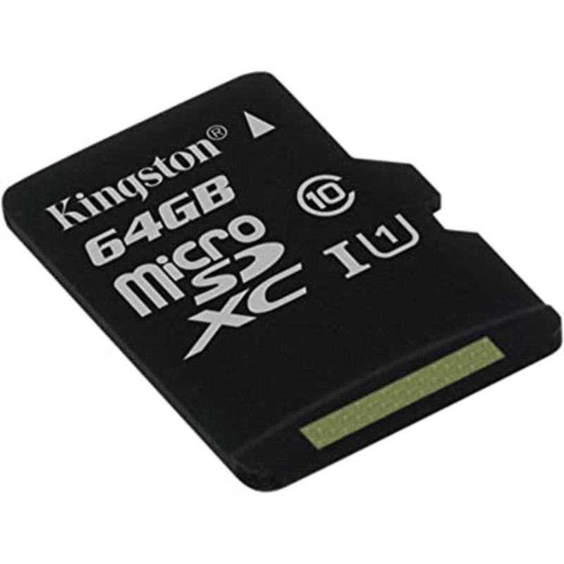 microSDXC (UHS-1) Kingston Canvas Select 64Gb class 10  (R-80MB/s)