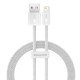 Кабель Baseus Dynamic Series Fast Charging Data Cable USB to iP 2.4A 1m White