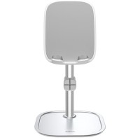 Тримач для мобiльного Baseus literary youth desktop bracket Silver