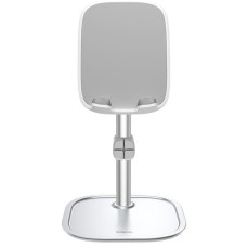 Тримач для мобiльного Baseus literary youth desktop bracket Silver