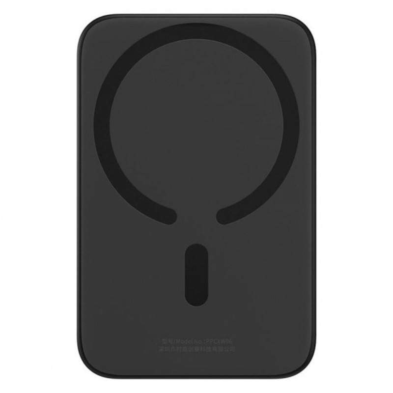 Зовнішній акумулятор Baseus Magnetic Wireless Charging Power bank 6000mAh 20W With Cable Black