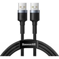 Кабель Baseus cafule Cable USB3.0 Male TO USB3.0 Male 2A 1m Dark gray